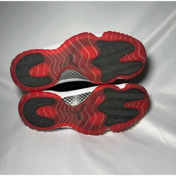 Size 11 - Nike Air Jordan 11 Retro Low Bred 2015 Men's Shoes - Picture 6 of 10